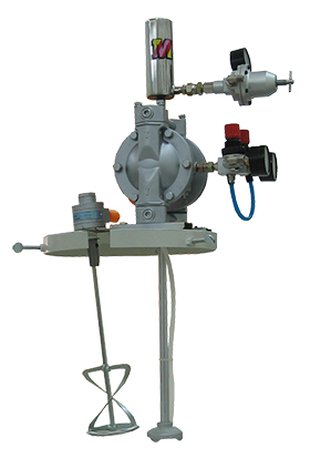 Air spraying painting equipment DP 100 COMBI Air spraying painting equipment DP 100 COMBI
